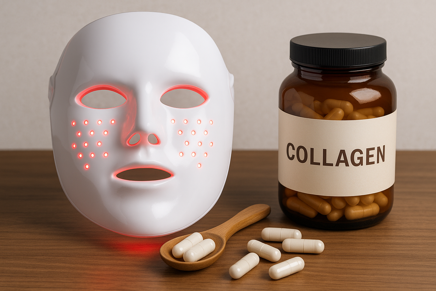 Beyond the Mask: Pairing LED Therapy with Collagen Supplements for Better Results