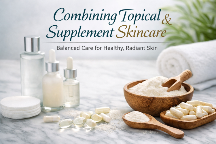 Combining Topical and Supplement Skincare for Maximum Results