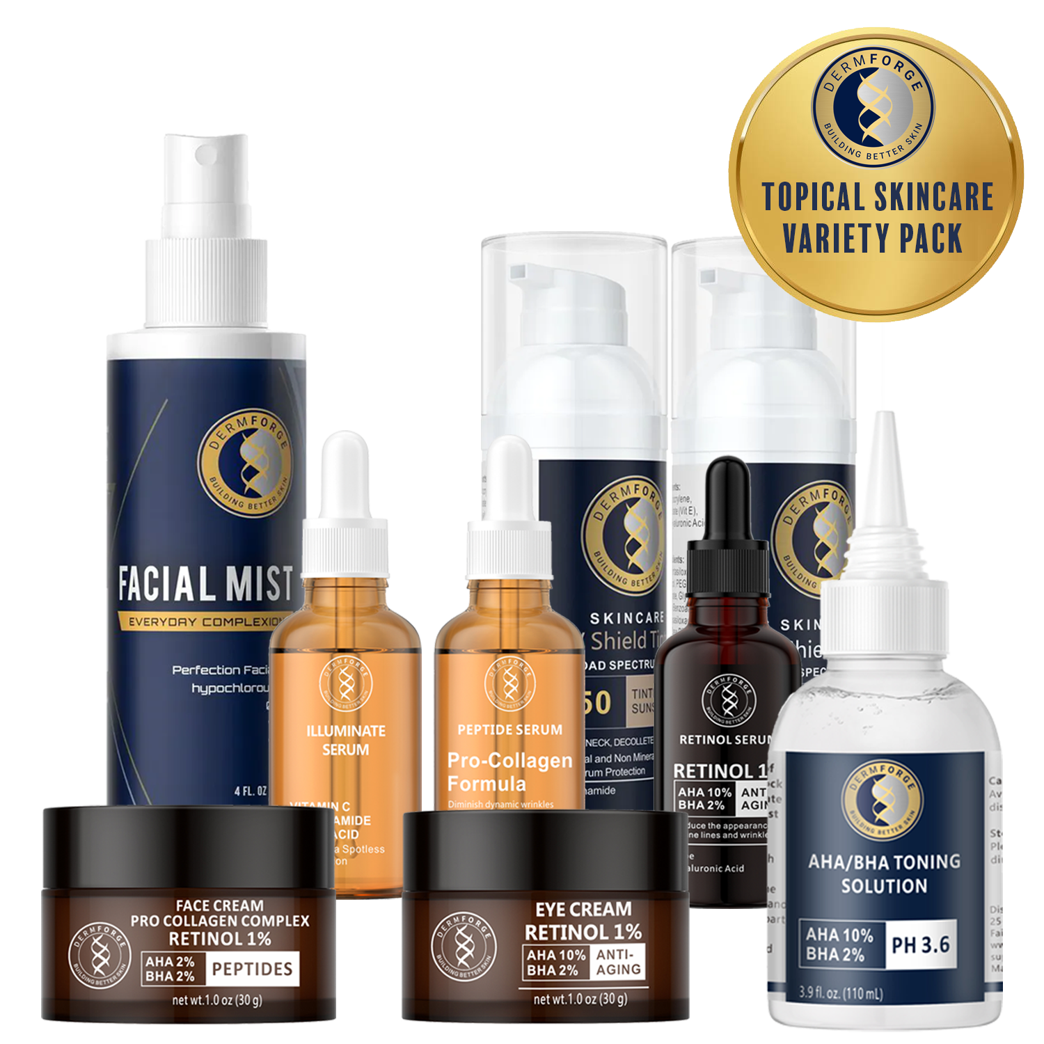 Skin Care Variety Pack by DermForge