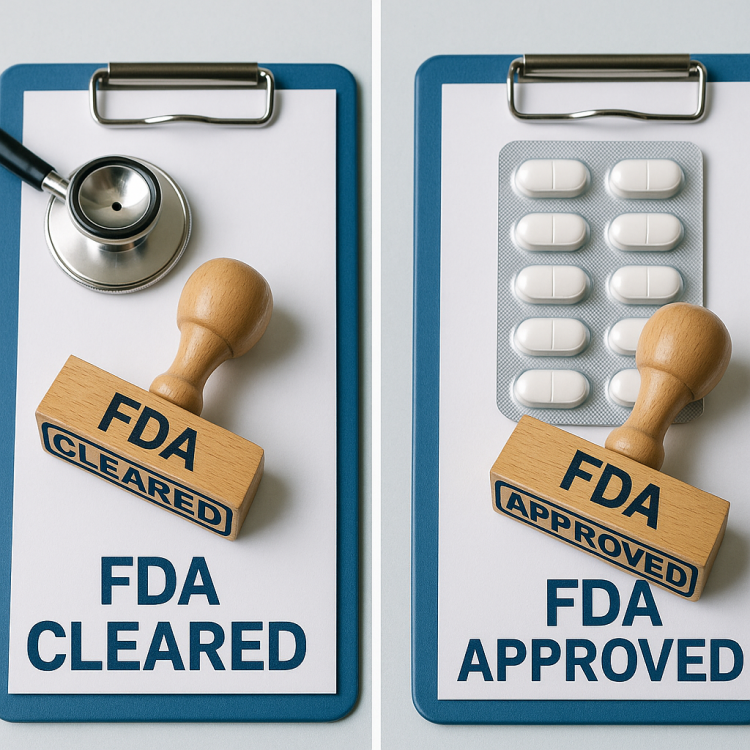 FDA Cleared vs. Approved