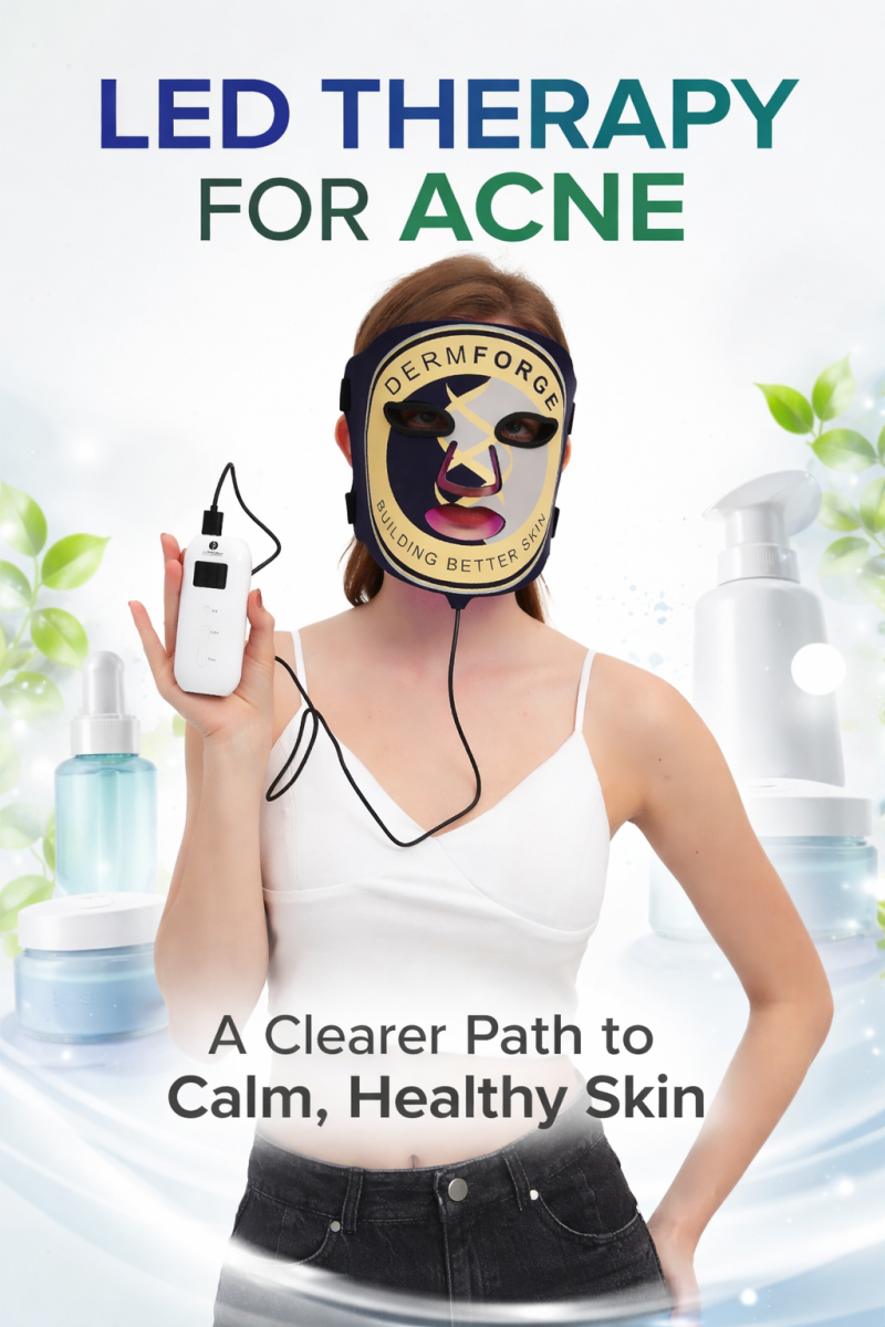 LED Therapy for Acne-Prone Skin