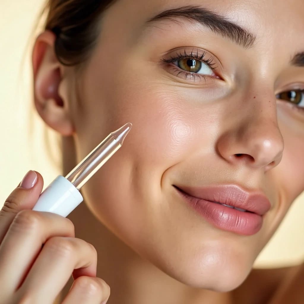 Retinol Serum Application