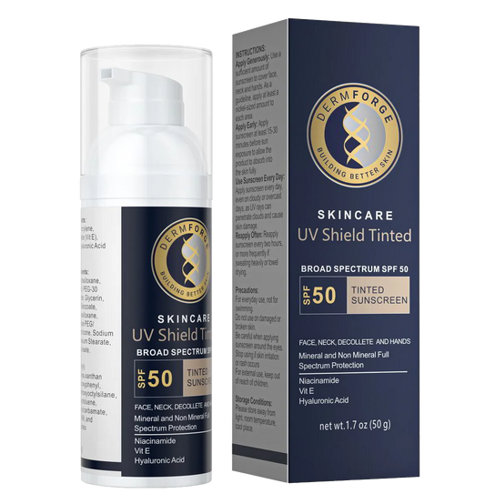 DermForge UV Shield Tinted Sunscreen