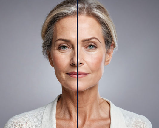 Before and After Result of Skin Care Supplements