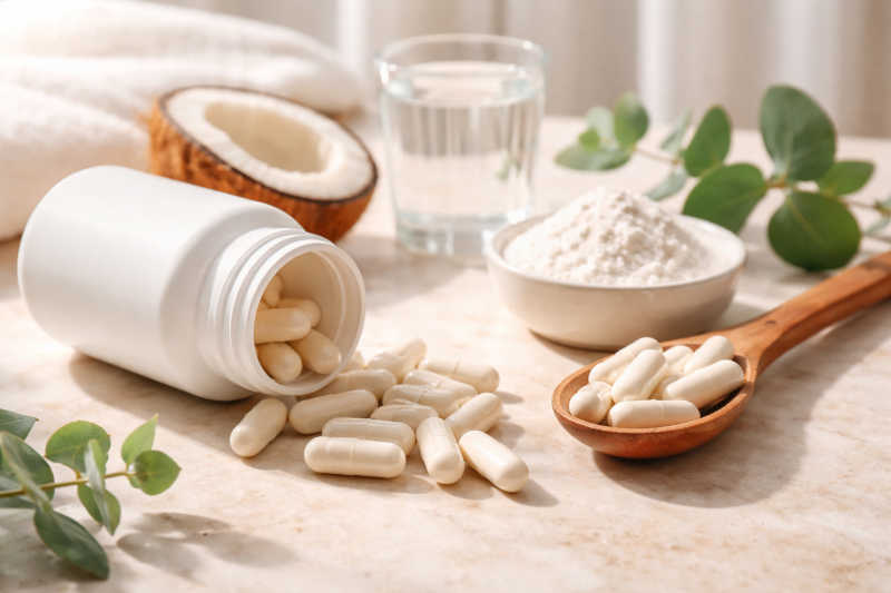 Full Spectrum Collagen Capsules as a Daily Supplement