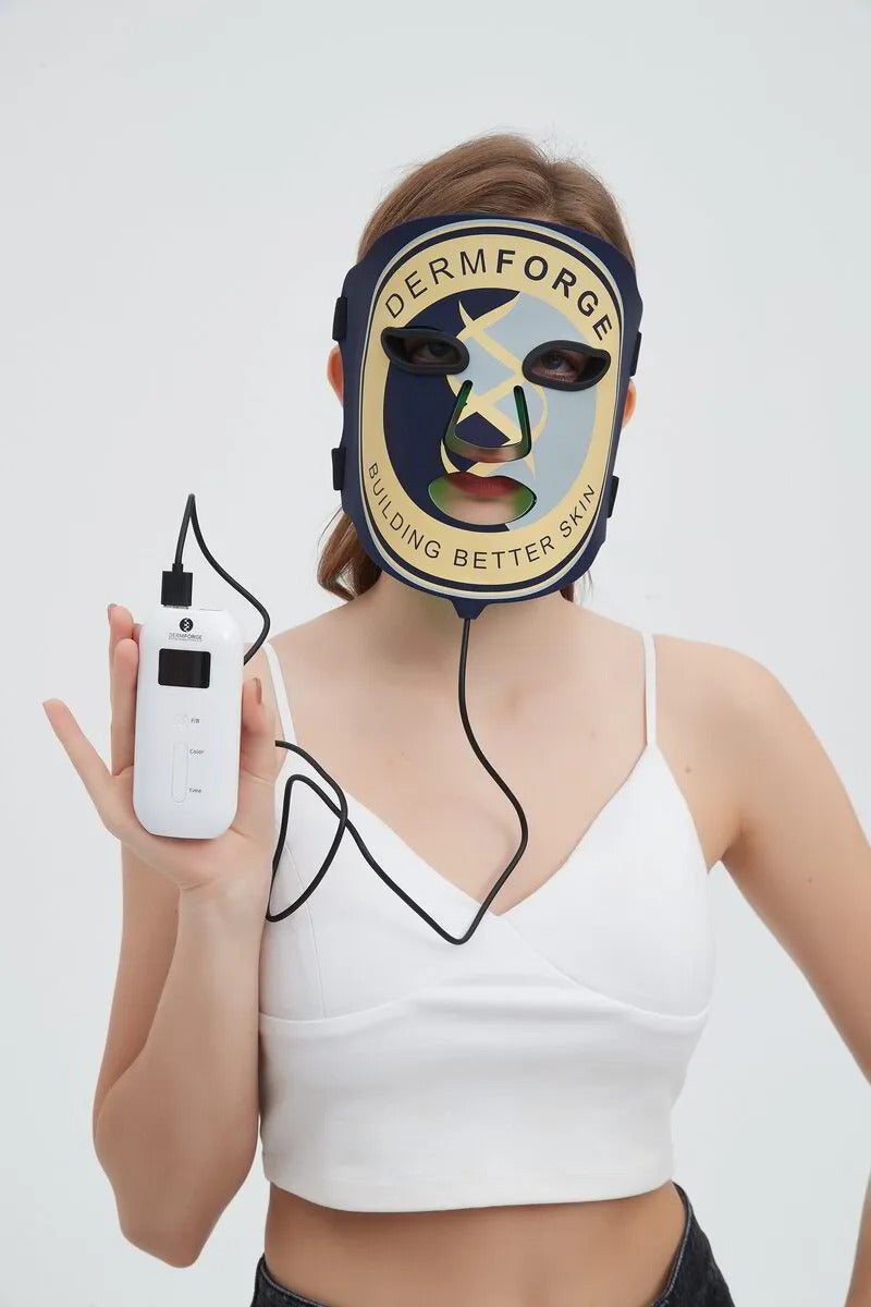 How to Use the DermForge LED Mask | Best Skincare Routine for Glowing Skin