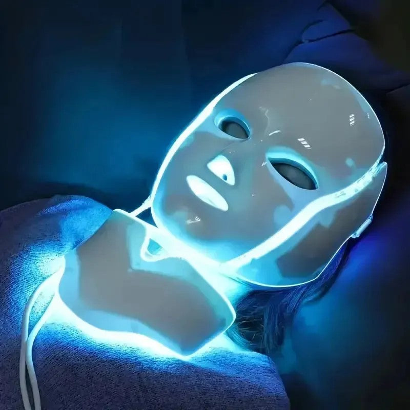 LED Light Therapy Face and Neck Mask